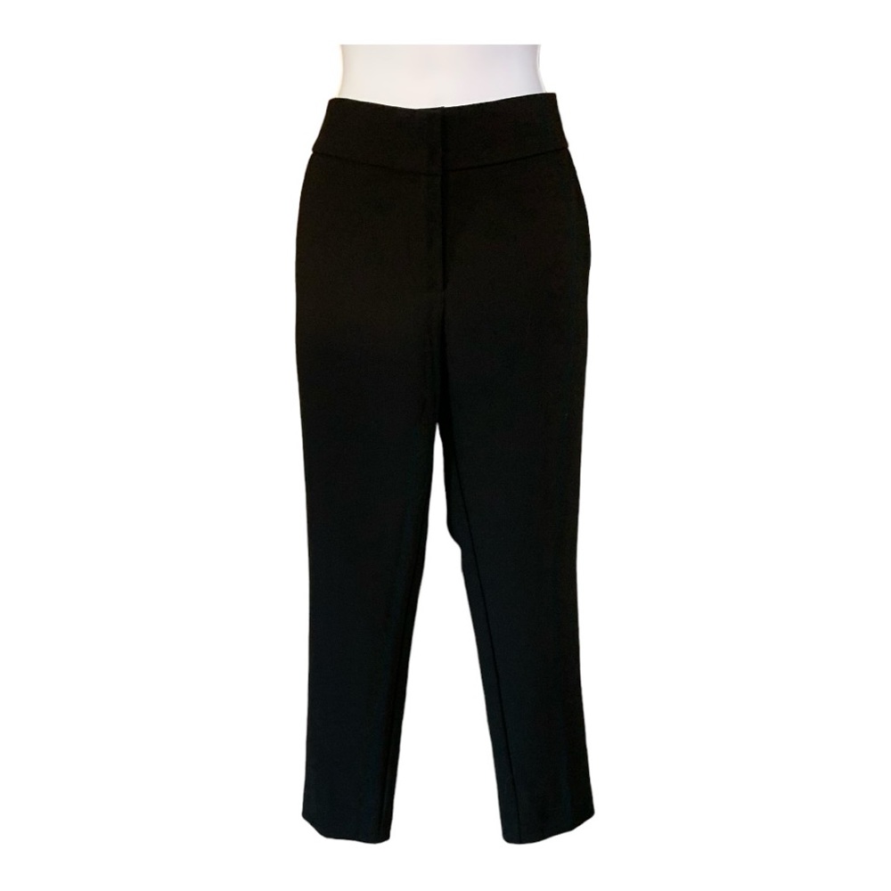 Black Loft Dress Pants Marisa Fit Size 4. Zip fly and button closure.